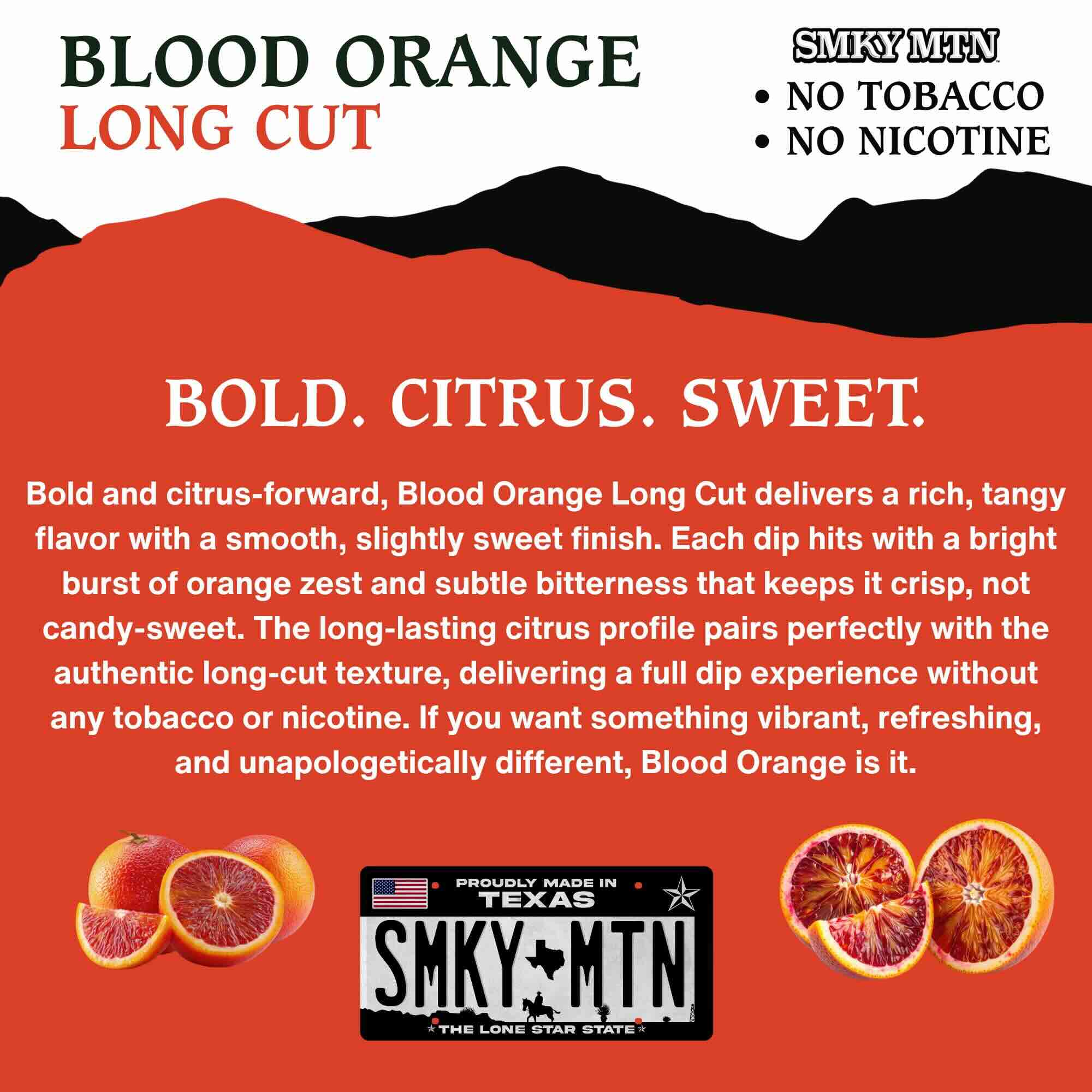 Blood Orange Long Cut