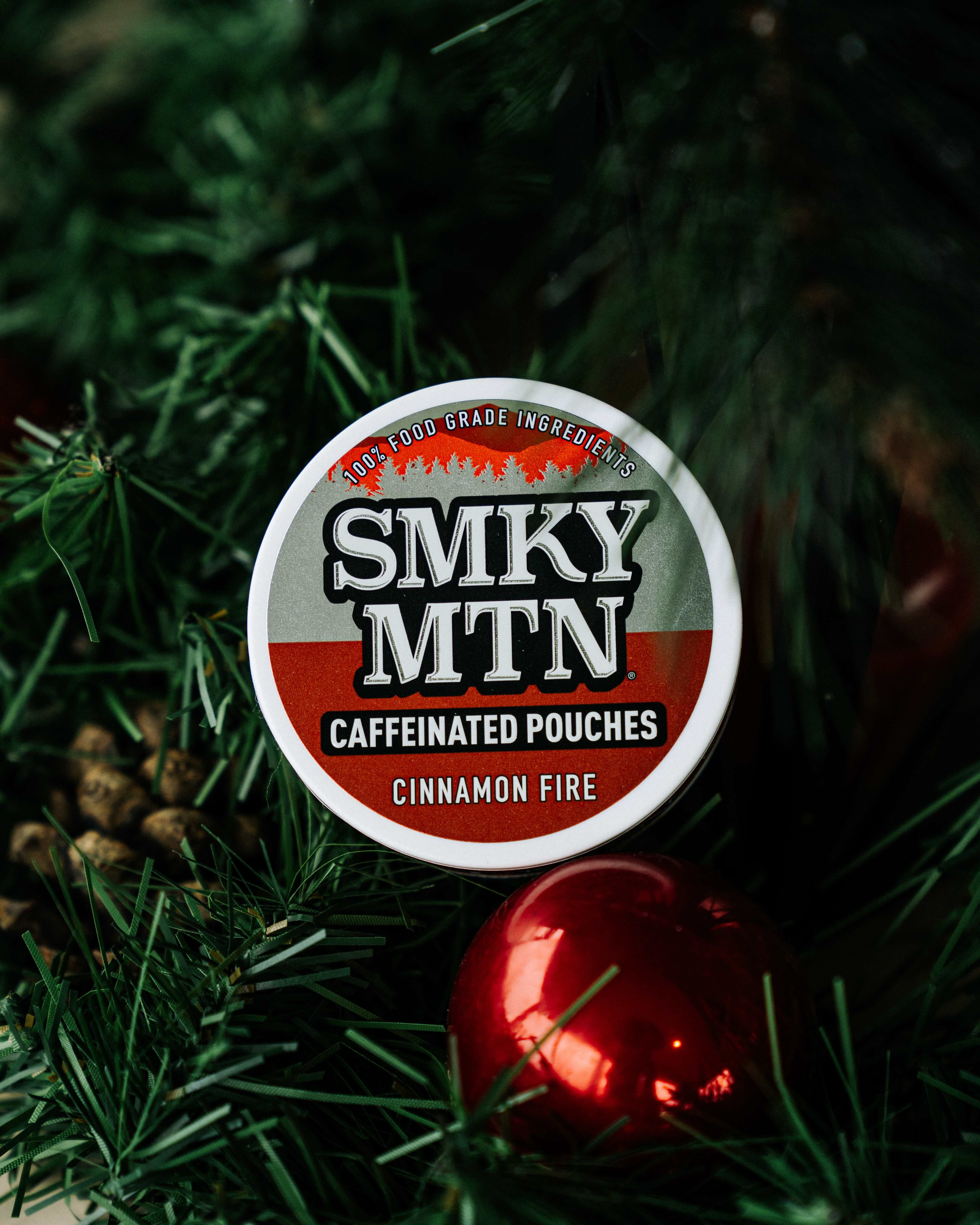 Smokey Mountain Cinnamon Fire Caffeinated Pouches Can
