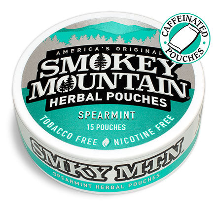 Spearmint - Can of Naturally Caffeinated Herbal Pouch