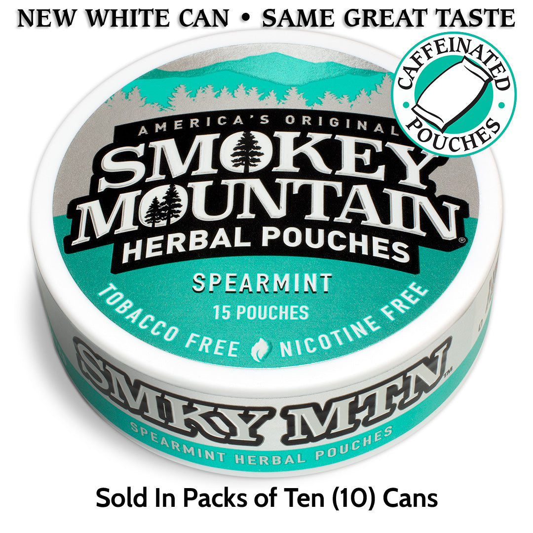 Spearmint Pouches **NEW** – Smokey Mountain Herbal Snuff & Pouches