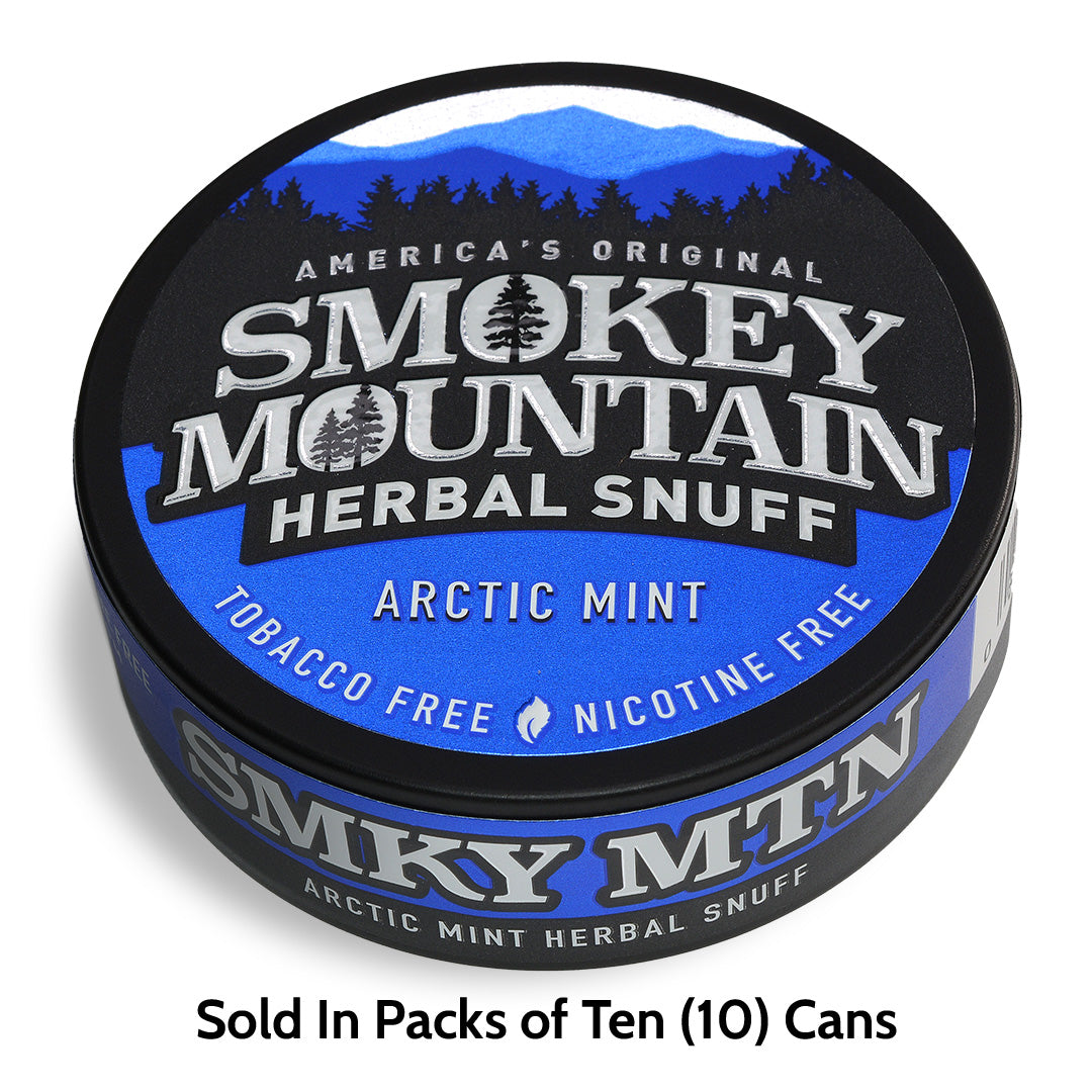 Arctic Mint - Can of Long Cut Herbal Snuff